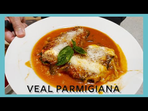 Authentic Italian Veal Parmigiana | Cooking with Zia