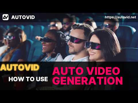 AUTOVID - 자동영상생성 따라하기