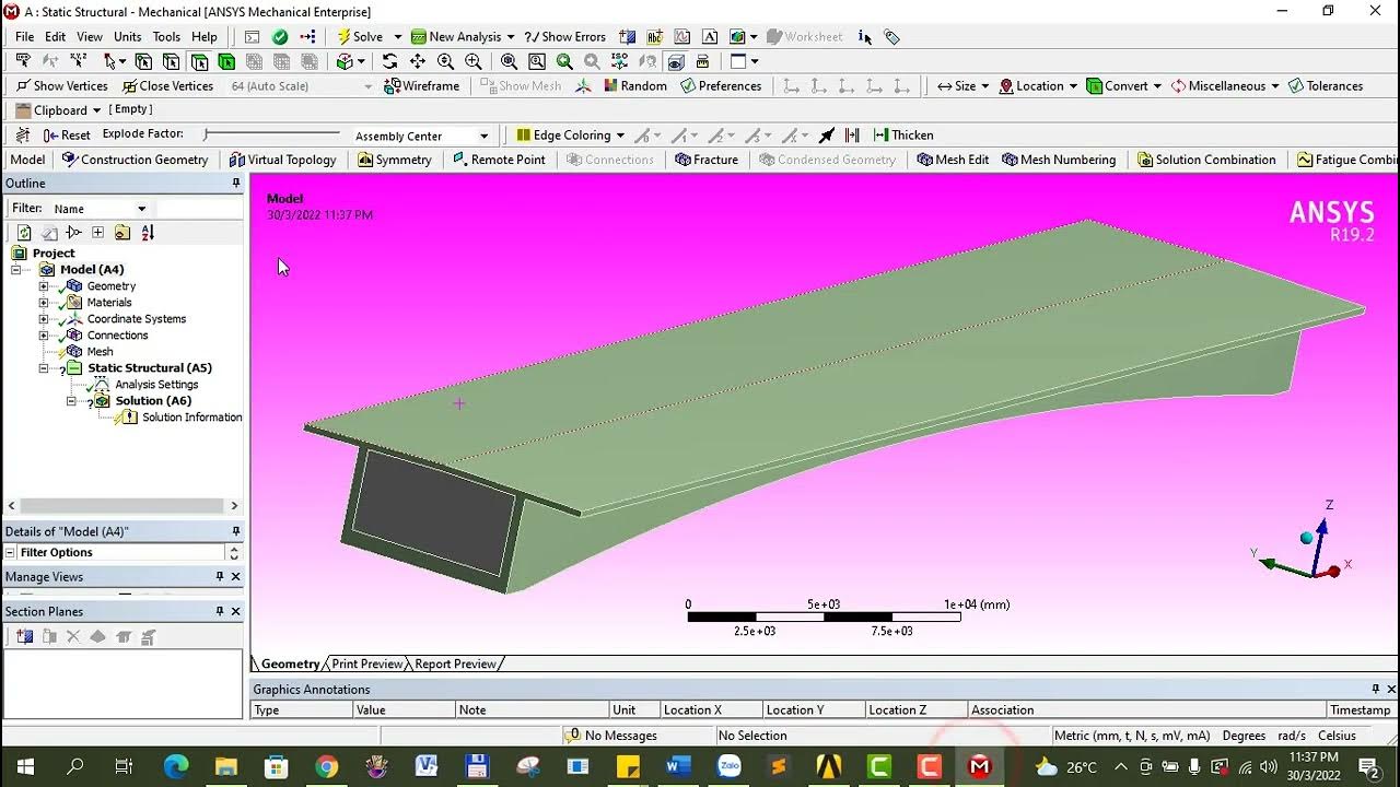 How to change background color in Ansys Workbench YouTube