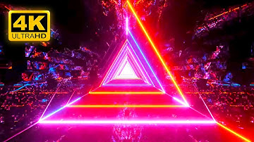 Frame colorful Abstract Background Video VJ Loop Lines Pattern 4k Screensaver free