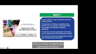 P4_Home Learning for Children with Significant Cognitive Disabilities