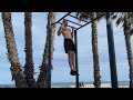 LIVE Calisthenics at the Beach 🇪🇸 Muscle-Ups, Pull-Ups 💪 Full Workout