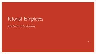Famous Tutorial Flows | Provisioning SharePoint Lists and Columns Wealth