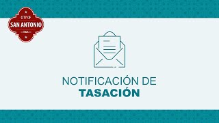Notificación de Tasación