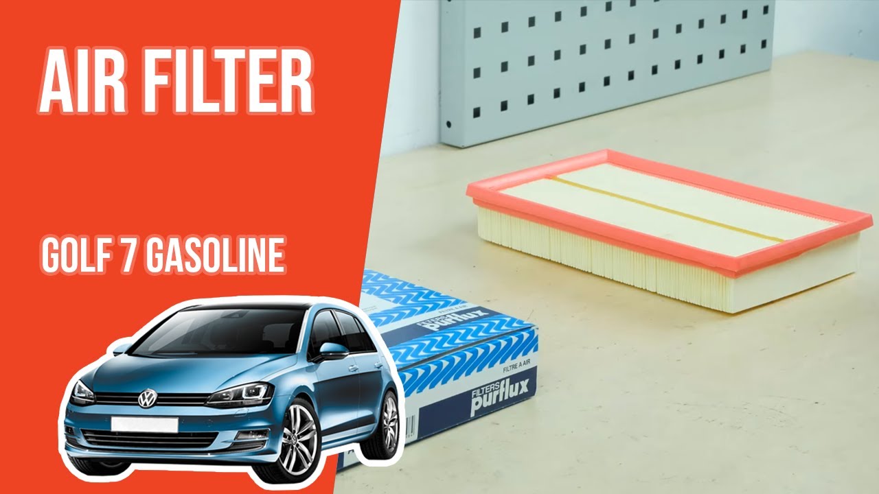 How to replace the air filter Golf mk7 1.5 TSI 💨 YouTube