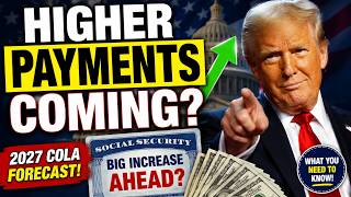 2027 Social Security COLA Update: BIG Increase Coming? Higher Than You Think