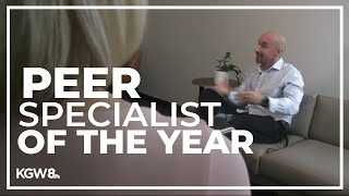Portland man wins national award for helping others through addiction struggles