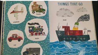 Eric Carle’s Book of Many Things over 200 first words