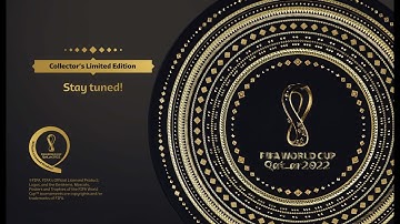 World Cup Qatar 2022 - Commemorative Plate - Official Licensed Product