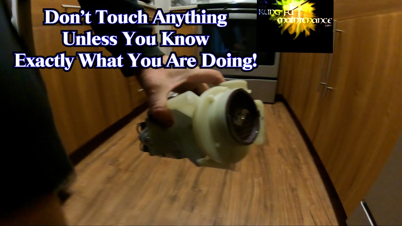 Cleaned Out Dishwasher Making Awful Grinding Noise Check This Before Replacing Pump Motor YouTube