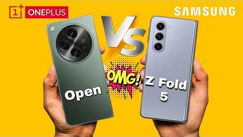 OnePlus Open VS Samsung Galaxy Z Fold 5*Battel of Camera* Which Should You buy?