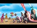 Evolution of TEAM Godzilla vs SHIN GODZILLA: Returning From The Dead - Rotation Luck - FUNNY CARTOON