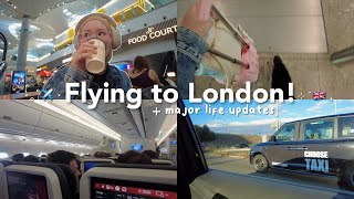 London travel vlog + life updates (I WAS HOMELESS!)