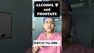 Alcohol &amp; Enlarged Prostate: Helpful or Harmful? #doctor