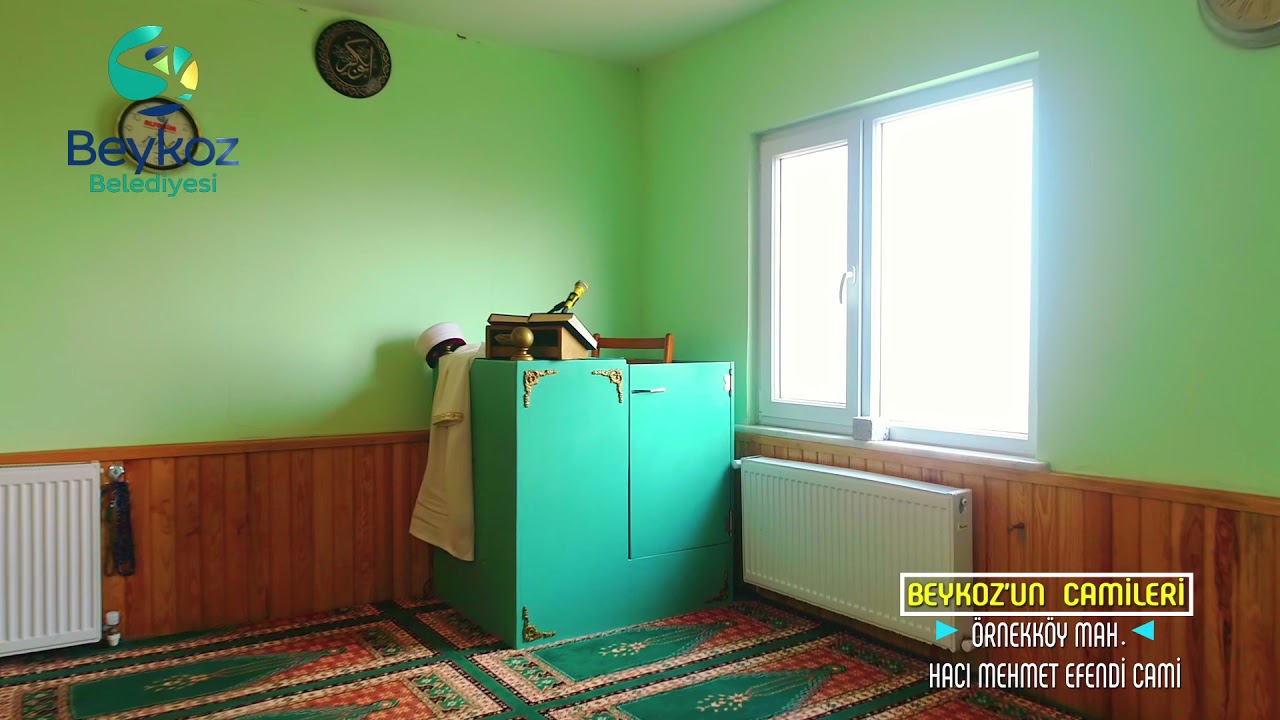 BEYKOZ'UN CAMİLERİ: ÖRNEKKÖY HACI MEHMET EFENDİ CAMİİ