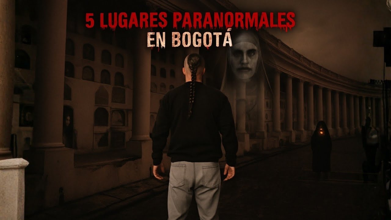 🕯️ Recorrí los 5 LUGARES MÁS PARANORMALES de Bogotá… y DESCUBRÍ algo perturbador!!!😨
