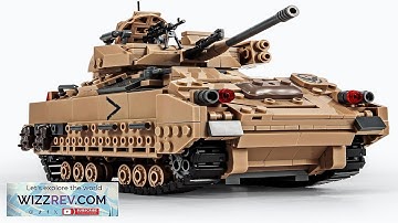 SEMKY Military Series M2 Bradley Tank MOC Building Blocks and Engineering Toy1350