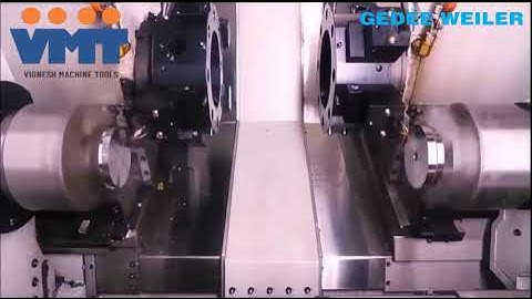 GDW-Highly precise innovative, CNC turn-mill, Sub spindles mill turns, Twin Turret machines