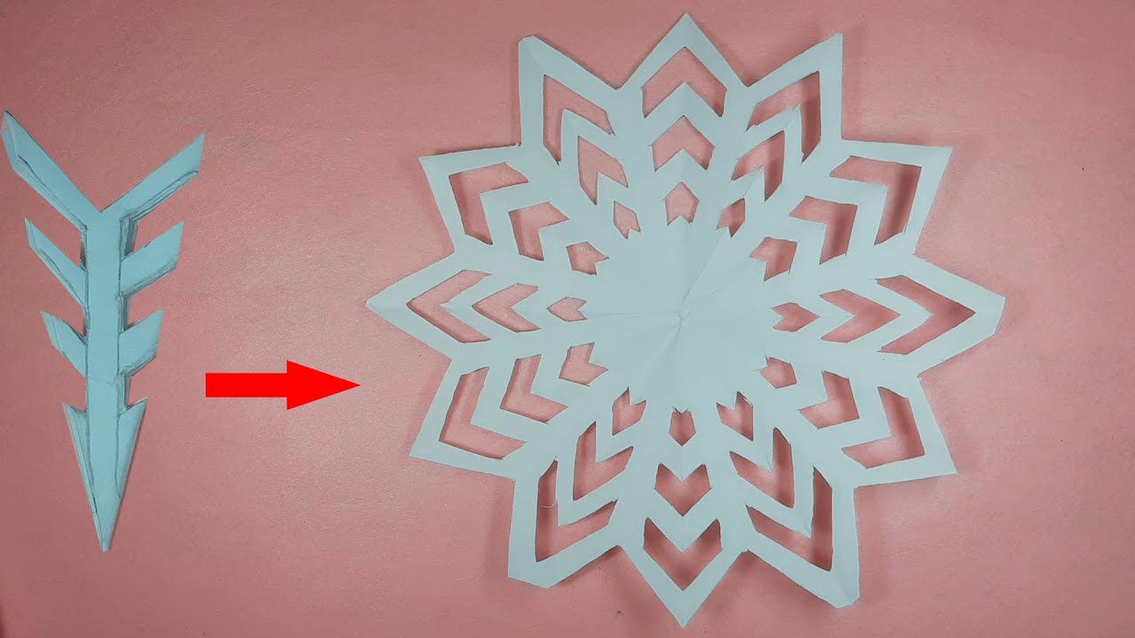 Paper Snowflakes How To Cut Beautiful Snowflakes Easy DIY Paper Paper Snowflakes How To Cut Beautiful Snowflakes Easy DIY Paper