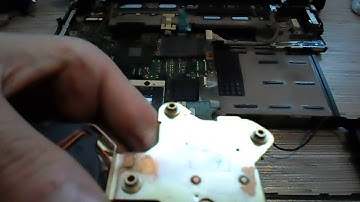 Fujitsu Lifebook E8110 Disassembly part 2