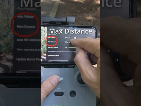 😎How to adjust Max Distance of your DJI Mini 2!🚀#dji #drone