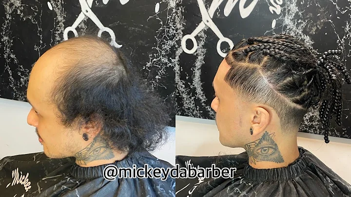 First time bleaching knots & braiding plaits with ...