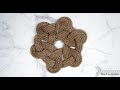 Loopy rope mat
