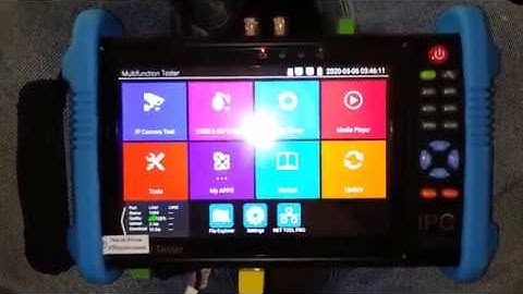 Seesii Video Monitor Network Tester IPC Pro Video Function