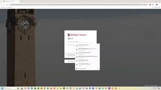 My Portal - First time logging in