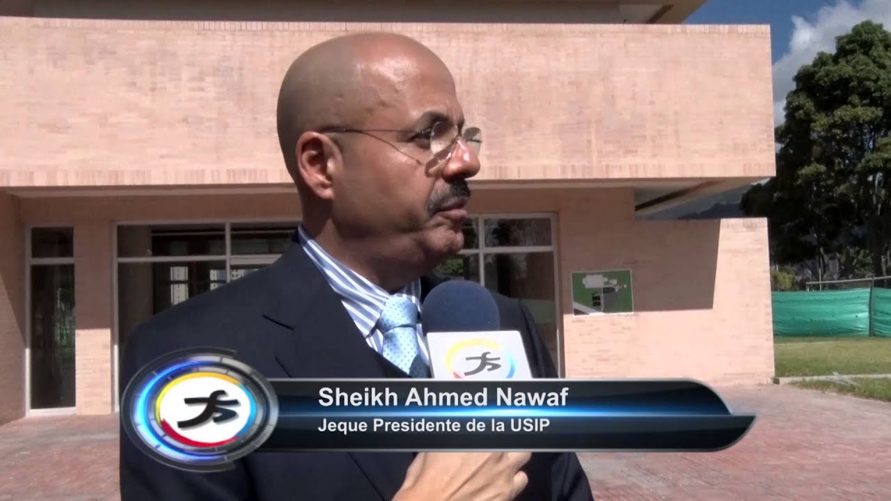 El Sheikh Ahmed Nawaf, de visita en Coldeportes camera iphone 8 plus apk