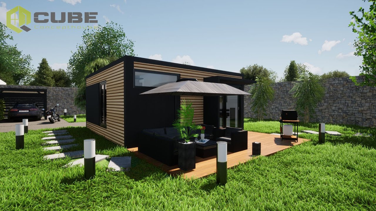 LIVING 36-1 1G, 36m², Containerhaus, Mobilhaus, Mobilheim, Tinyhouse, Tinyhaus, Modulhaus