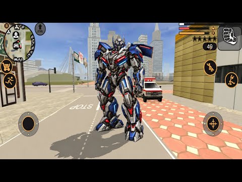 Vegas Crime Simulator | New Robot Car Transformer Android Gameplay Mod