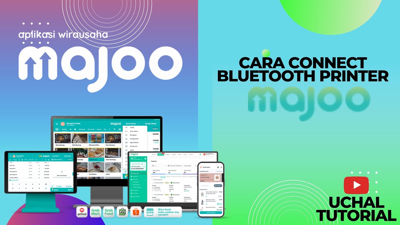 Cara Pasang PRINTER BLUETOOTH Aplikasi Kasir Majoo