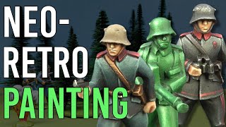 Painting Mark's Little Soldiers