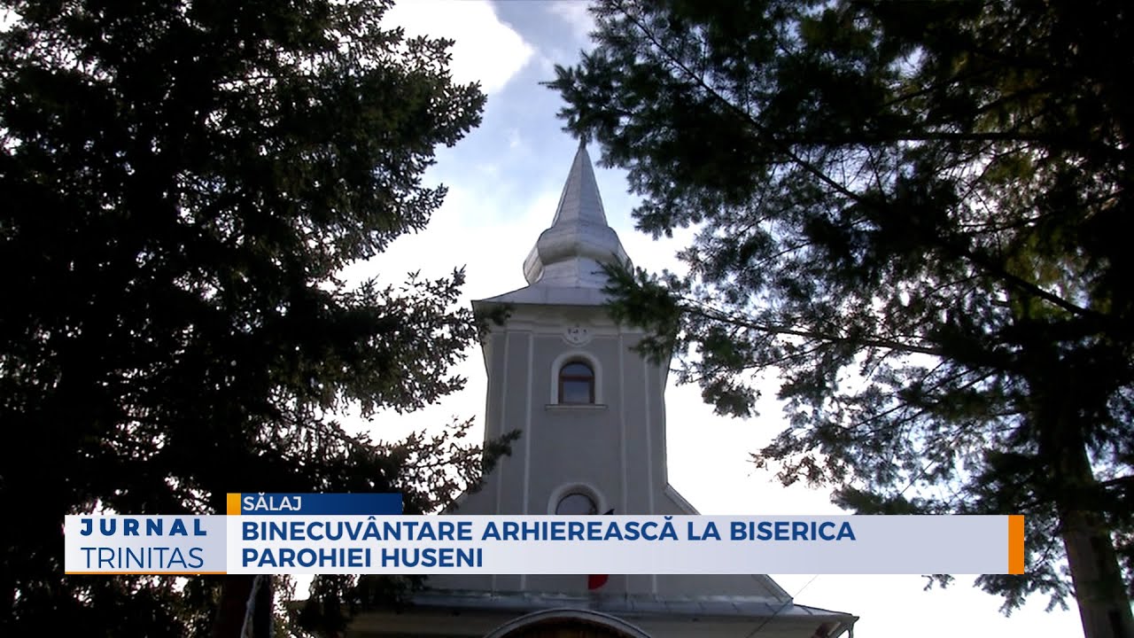 Binecuvântare arhierească la biserica Parohiei Huseni