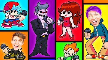 FNF UGH But EVERYONE SINGS IT!? (LANKYBOX REACTION!)