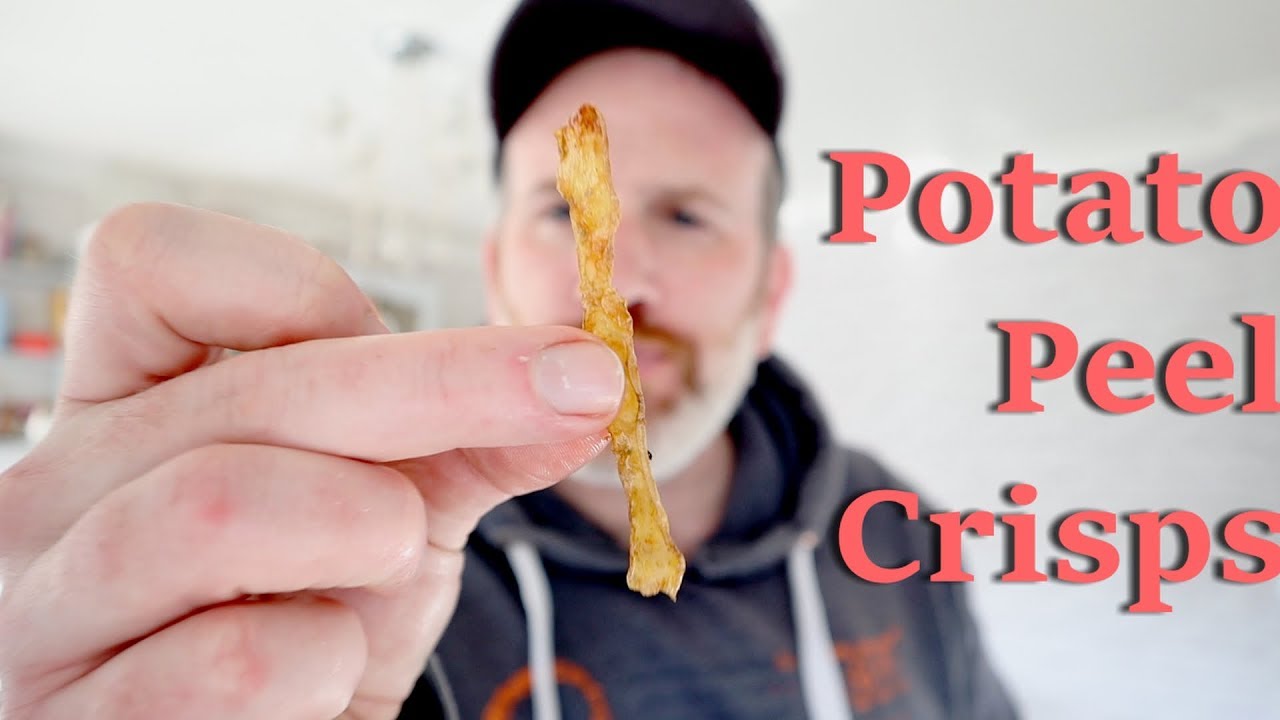 Easy Potato Peel Crisps YouTube