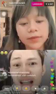 Cimoy pamer payudara di live ig??