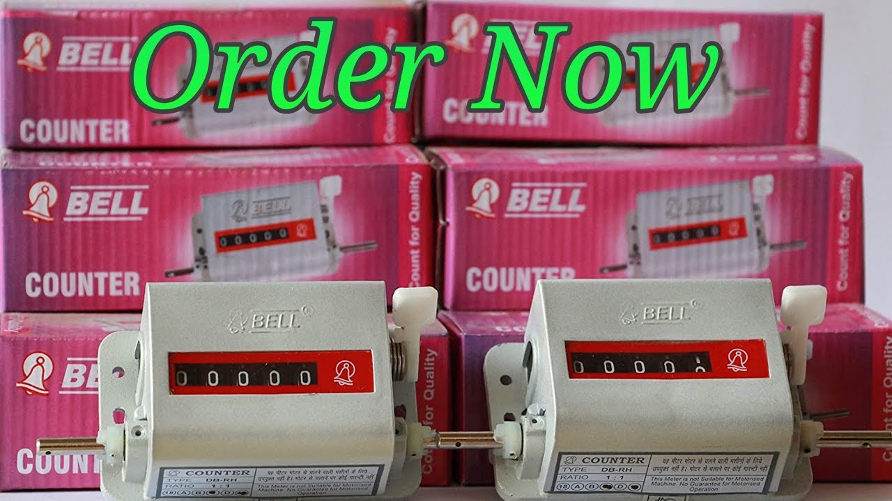 Analog counter meter winding machine