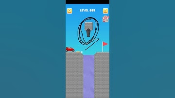 Draw Bridge 2k24 || Level 885 || Impossible MISSION #julfa_khan #viral #creator2creator #drawbridge