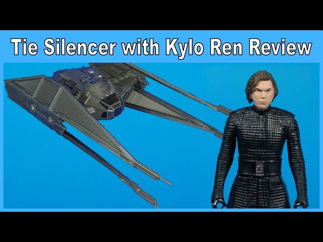 Nave TIE Silencer De Kylo Ren + Figura – Star Wars Hasbro Con Efectos De Luz Y Sonido – Lanza 2 Proyectiles – Regalo Para Fans De La Saga