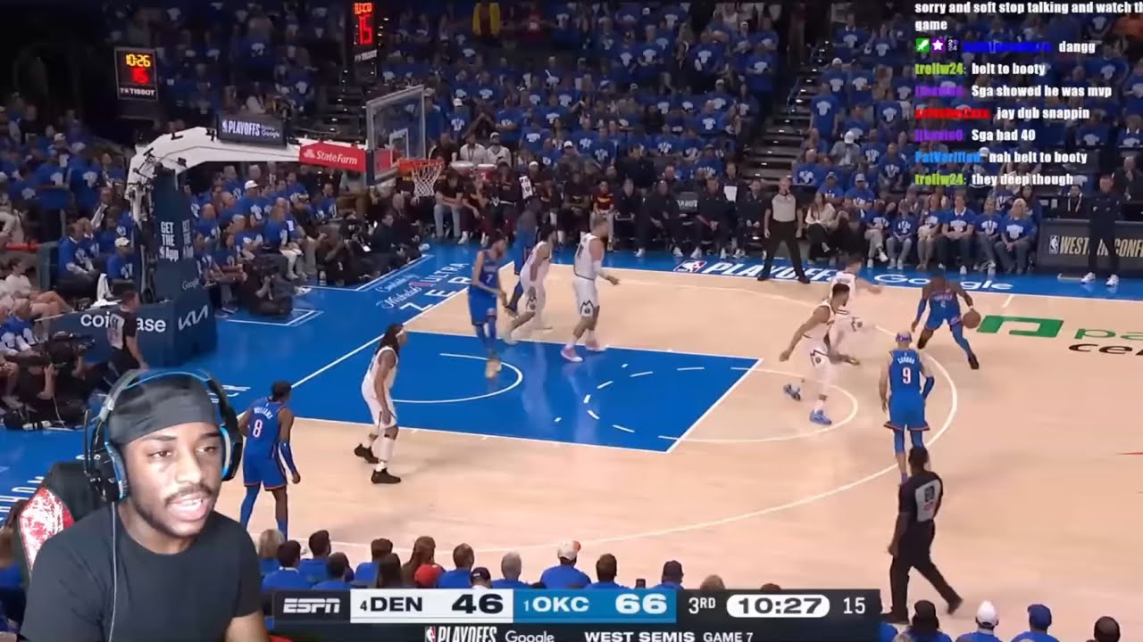 REACTING TO #4 NUGGETS at #1 THUNDER | FULL GAME 7 HIGHLIGHTS