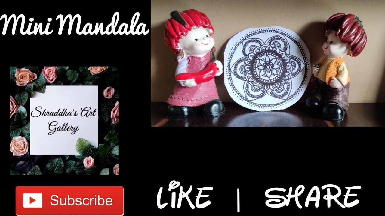 Mini Mandala  | Shraddha's Art Gallery |