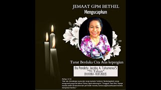 KEBAKTIAN PEMAKAMAN PDT. NY. J. A .TUHUMENA/S