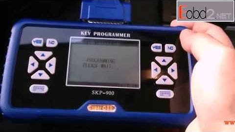 How to program about FORD FOCUS remote key by using SKP 900 key programmer