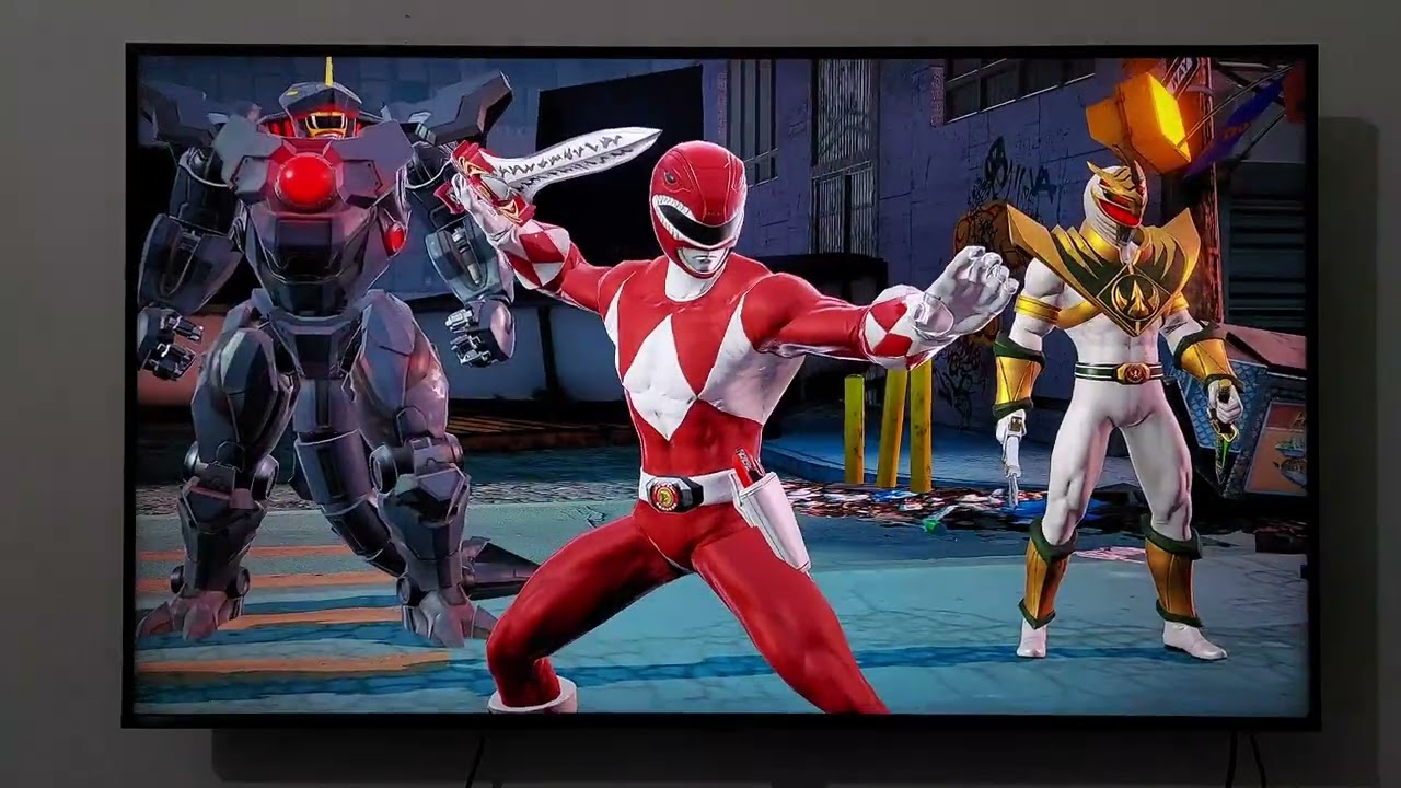 Power Rangers: Battle for the Grid PS4 slim HDR gameplay(Samsung 43"4K)