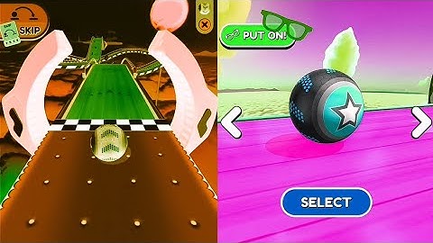 Going Balls, SpeedRun, Gameplay Vs Reversed Video Ball Game #220