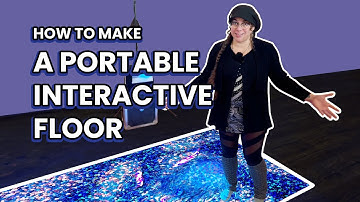 Step-by-step guide: How to Make a Portable Interactive Floor!