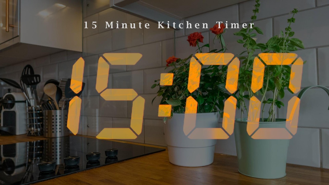 15 Minute Kitchen Timer