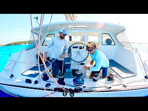 Racing the FASTEST CATAMARAN IN THE BAHAMAS (and she's over 30 years old)
